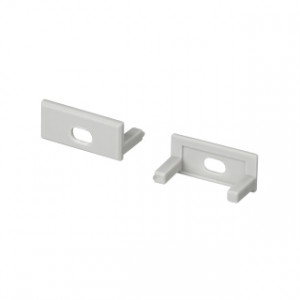 Заглушка для HR-2000 с отверстием 022021, Заглушка пластиковая с отверстием для профиля HR-2000