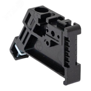 Ограничитель на DIN-рейку 1 винт EW пластик. ahdw-ew