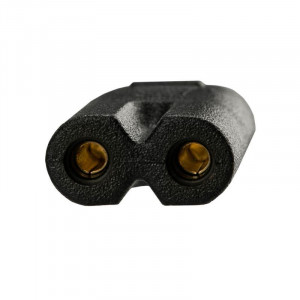 Шнур сетевой, вилка угловая - евроразъем С7, кабель 2x0,5 мм?, длина 1,5 метра (PE пакет) 11-1103