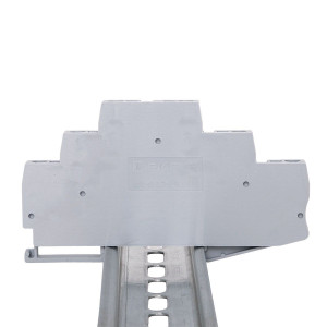 Заглушка для тройной ST-2.5 серая EKF sak-st-2,5-6-3