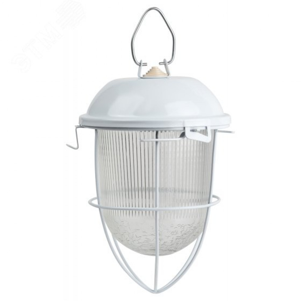 Изображение товара Светильник НСП 41-200-003 с решеткой Желудь, IP54, E27, до 200 Вт, белый