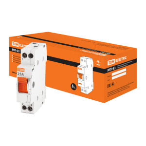 Модульный переключатель трехпозиционный МП-63 1P 25А SQ0224-0005