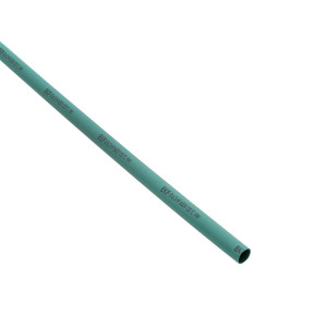 Термоусаживаемая трубка ТУТ нг 6/3 зеленая в отрезках по 1м PROxima tut-6-j-1m