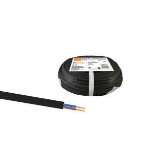 Шнур ШВВПмб 2х0,5 (5м), черный Народный SQ0120-0103