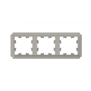 Рамка 3-пост. AtlasDesign Antique универс. шампань SE ATN100503