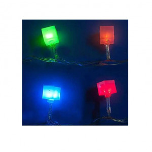 Гирлянда светодиодная -Кубики- ULD-S0700-050/DTA MULTI IP20 CUBES-1 с контроллером 50LED (дл.7м) Uniel 7932