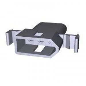 770073-1, Штыревые и гнездовые соединители PANEL MOUNT PLG 3P in-line