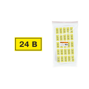 Символ "24В" 20х40мм SQ0817-0003