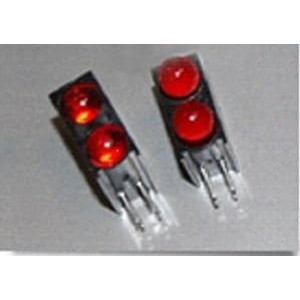 552-2211-100F, Светодиодные индикаторы для печатного монтажа RED TRANSLUCENT