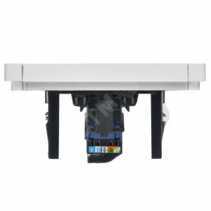 FORTE&PIANO Розетка компьютерная RJ45 кат.6 FP231 белый IEK FP-K10-2-K01