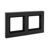 2 - местная рамка, IP44, ч-рная, пластик Эпика EKF UP1-FPB-02-44