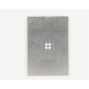 IPC0029-S, Панели и адаптеры QFN-48 Stainless Steel Stencil