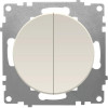 Выключатель 2-кл. СП Florence 10А IP20 механизм беж. (1E31501301) 2172799