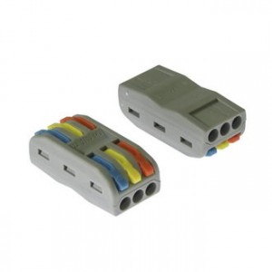 LC-203  COLOR, Клеммник LC-203, цветной (аналог WAGO)