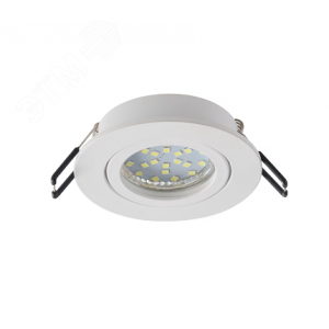 Встраиваемый светильник алюминиевый KL86 WH MR16/GU5.3 белый Б0054350