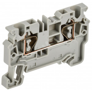 ARMAFIX Клемма пружинная CX4 4мм2 проходная серая IEK AF-CT40-00-K03-004