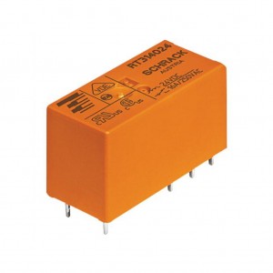 6-1393238-8, Реле, Конфиг: 1C; Uкатушки: 24 В; DC; Мощность катушки (max): 400 мВт; контакты: 16 А; UAC: 250 В