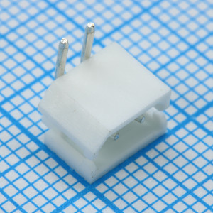 DS1069-03-2MRW6, Разъем штыревой однорядный на плату вилка 2 контакта шаг 2.5мм угловой