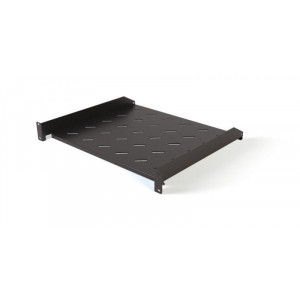 Полка угловая TAL3-1U-250-RAL9005 с перфорацией 19дюйм 1U ширина 440мм глубина 250мм черн. (RAL 9005) 431067