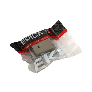 Механизм розетки USB-C - 2шт, шампань Эпика EKF UP1-SOC-2USBC