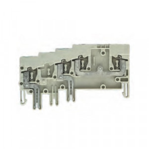 Клемма для датчиков WKF 1.5 KOA 2L/SL, Клемма для подключения датчиков, SL/-/сигнал, тип фиксации провода: пружинный, номинальное сечение: 1,5 мм кв., 10A, 65V, ширина: 5 мм, цвет: серый, тип монтажа: на поддон для клем KOI