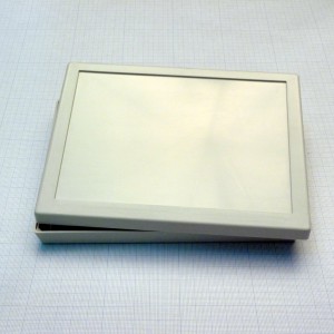 G1183GUL, Прочный корпус из ударопрочного жаростойкого пластика для клавиатуры, светло-серый