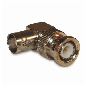 112451, РЧ адаптеры - внутрисерийные BNC R/A PLUG TO JACK ADAPTER 50 OHM-BR
