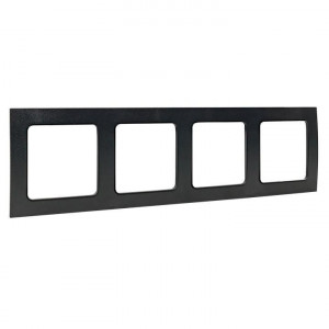 Рамка 4-м Стокгольм черн. PROxima EAM-G-303-30