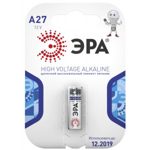 Батарейки A27-1BL SUPER Alkaline (40/160/19200) C0038442