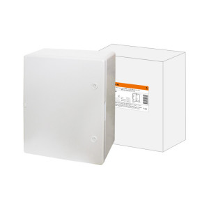 Бокс пластиковый ЩМП-0-3, ABS, IP65, -45 до +75 С, навесной, (400x300x170) SQ0932-0103