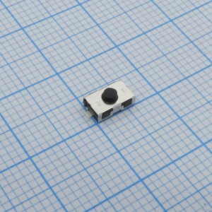 KSR231G LFS, Кнопка тактильная 6Х3.8Х2.5мм,  0.05A 32В 3H 100000циклов SMD монтаж, посеребренные котнакты