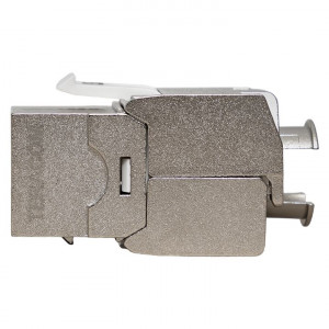 Модуль Keystone TERACOM CS Cat.6A экранированный STP 110 IDC 180 градусов самозажимной (Toolless) TRCS-KSTN-T180D-6ASTP