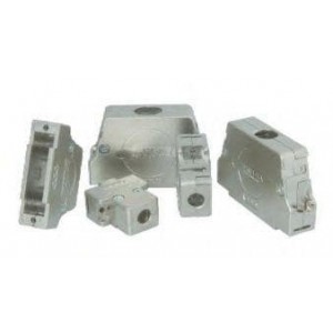 172704-0114, Корпуса разъемов D-Sub  15C ANGLED METALIZED
