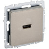 BRITE Розетка HDMI РHDMI-0-БрШ шампань BR-H10-K37