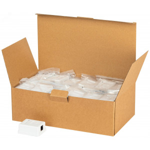 Розетка компьютерная 1-м RJ45 кат.5E неэкранир. Б0056900