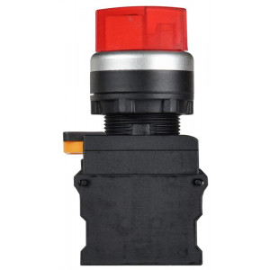 Переключатель с подсветкой 3 полож. 2NO красный MASTER IEK MI-SW60-20XD-4-14-3-K04