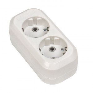 Колодка 2 гн. 16А 3,5кВт с/з Эксперт PROxima AKB16-2