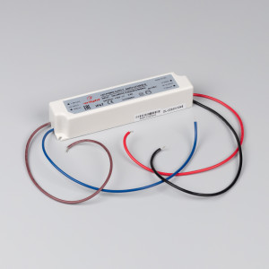 Блок питания ARPV-LV12035-A (12V, 3.0A, 36W) 018968(1), Источник напряжения с гальванической развязкой для светодиодных изделий. Входное напряжение 100 - 240 VAC. Выходные параметры: 12 В, 3 А, 36 Вт. Встроенный PFC >0,5. Герметичный пластиковый корпус IP 67. Рабочая температура -30…+70C?. Габаритные размеры д