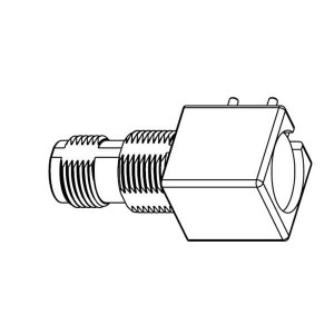 031-6294, РЧ соединители / Коаксиальные соединители RIGHT ANGLE PCB BULKHEAD