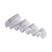 Трубочка прозрачная для гибкой маркировки 14.0-22.0мм длина 15мм TUB1506FL