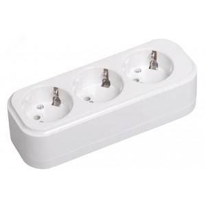 Розетка переносная разб. К03 3 места CLASSIC KYP11-16-03-00-Z