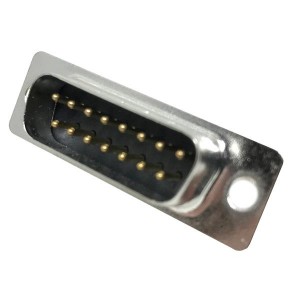 K85X-AA-15P, Стандартные соединители D-Sub  15P Plug Vert. Sol. Cup