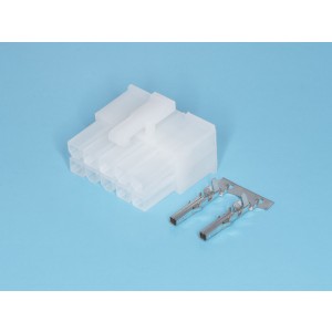 MF-10F, Разъем питания Mini-Fit 10 контактов, гнездо на кабель, шаг 4,2мм