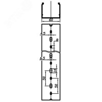 Кабель-канал перфорированный 60х80 RL6 G 01128RL