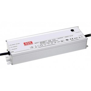 HLG-185H-C500A, AC-DC, 200Вт, IP65, вход 90…305В AC, 47…63Гц/127…431В DC, ККМ, выход 200…400В/500мА, рег. выход 250…500мА, изоляция 3750В AC, в кожухе 228х68х39, -40…+70°С