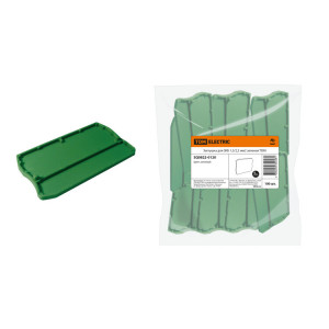 Заглушка для ЗКБ 1,5/2,5 мм2 зеленая SQ0822-0120