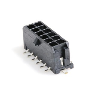 43045-1218, Проводные клеммы и зажимы VERTICAL HEADER 12 P