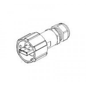 1954637-1, USB-коннекторы USB Plug Kit Male