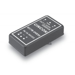 EC7B-48S05S, Преобразователи постоянного тока в постоянный с изоляцией DC-DC Converter, 20 Watt, 2:1 Input Range, 36-75VDC Input, 5VDC Output, Alt Pinout, 2.00x1.00x0.40"