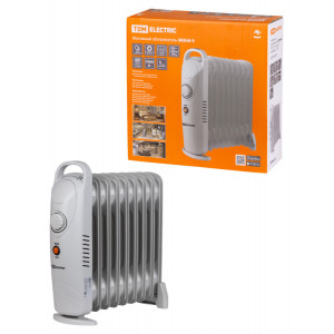 Масляный обогреватель МИНИ-9, 1000 Вт, 9 секций, термостат, SQ2501-0909